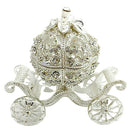 Metal Hollow Crystal Jewelry Trinket Box Craft Wedding Favor Gift Home Decor
