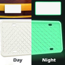 License Plate Frame Silicone Weather Rattle Proof US Canada License Plate Holder