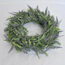 Artificial Flower Garland Silk Lavender Wreath Romantic Fresh Style Wedding Y8I2