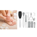 22 in 1 Pedicure Sets Kit Tools Nail Files Clipper Scraper Foot Care Rasp Callus