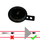 Universal Motorcycle Electric Horn kit 12V 1.5A 105db Round Loud Horn Speaker