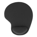 Comfort Soft Silicone Rest Wrist Support Mat Mouse Pad Gaming PC Black