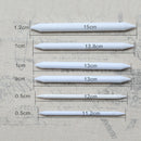 6x Art Drawing Tools Blending Stump Sketch White Pens Stick Tortillon Set