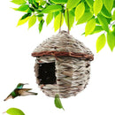 Grass Bird Hut ,Cozy Resting Place for Birds,Provides Shelter From Cold WeatJ9X5
