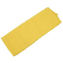 Women Ruched Detail Semi Sheer Soft Simple Casual Scarf - Yellow