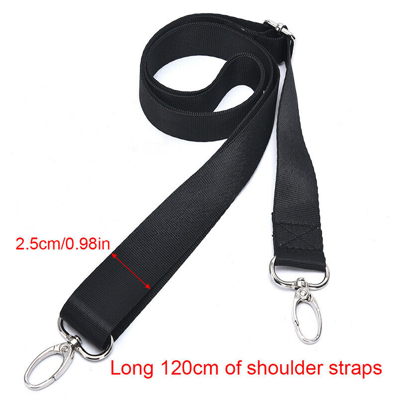 Adjustable Nylon Shoulder Bag Belt Replacement Laptop Crossbody Camera Strap Jf