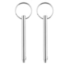 2x Strong Anti-Lost Marine Grade Stainless Steel Boat Quick Release Pin