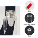 3 piece set DIY 12.1mm simple lipstick filling tube Heart-shaped silicone m