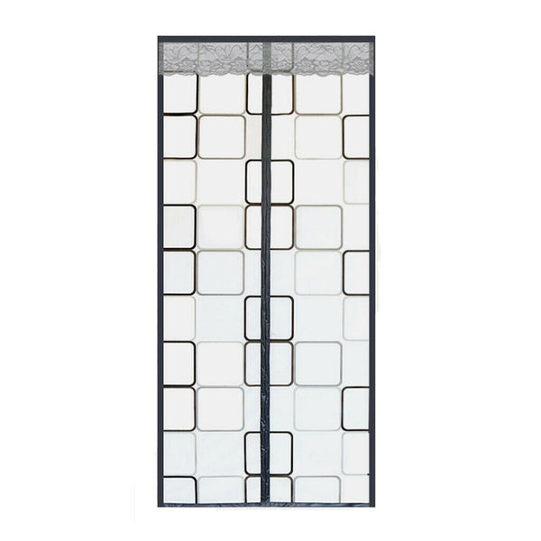 Plastic Warm Windproof Automatic Magnetic Suction Curtain Kitchen Household