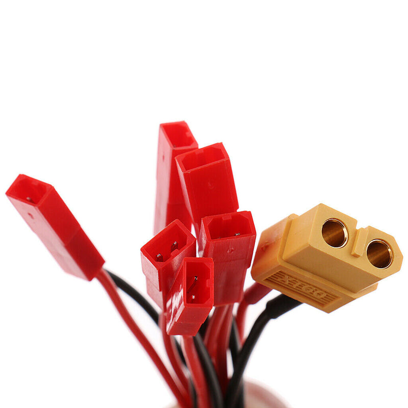 1pc 6 In 1 XH Plug Male To JST XT60 Connector Adapter Female