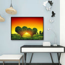 Diamond Painting Heart Trees Full Round Rhinestone Picture DIY Kit 40x30cm