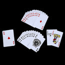 Poker Cards Waterproof Durable Pvc Plastic Playing Cards Novelty Poker Card  JR