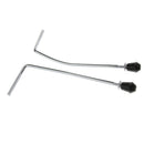 2pcs Metal Bass Drum Legs for Drummer Musical Performance