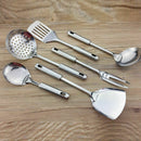 6 piece kitchen utensil set stainless steel kitchen cooking tools high-grad T2V3