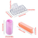 2pcs Bangs Hair Curler Clip Roller Waves Curl Air Bangs Hairstyle DIY Salo Hn