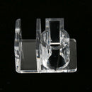 Acrylic Aquarium Pipe Clip Clamp Holder to Fix 12mm/16mm Inflow Outflow Water
