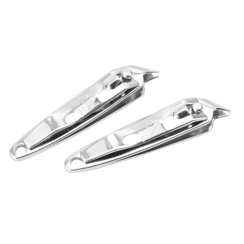 2pcs Finger Toe Slant Edge Nail Clipper Pedicure Manicure Trimmer Cuticle Cutter