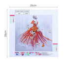 5D DIY Special Shaped Diamond Painting Dress Girl Cross Stitch Embroidery