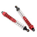 2Pcs Alloy Shock Absorbers for 1:10th HSP 94180 4WD RC Climbing Truck Red