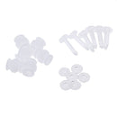 White Rubber Damping Balls w/ Anti-drop Pins Set for DJI Phantom 3 RC Drone