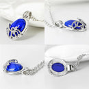 Film The Vampire Diaries Katherine Anti-sunlight Lapis Lazuli Pendant NecklaceME