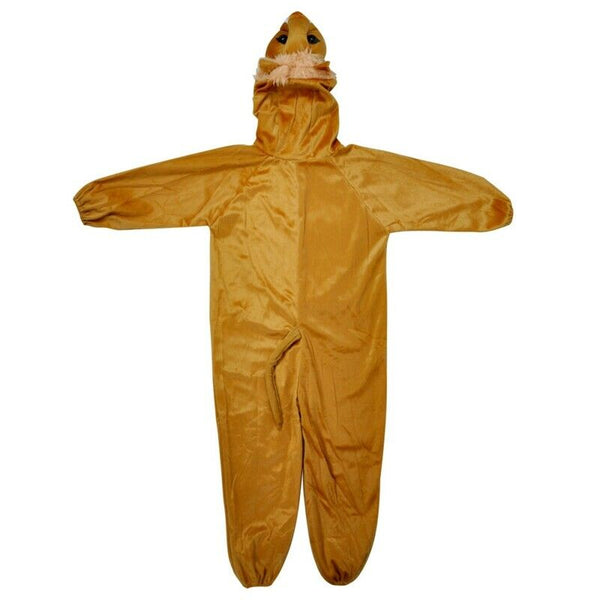 Animal Costumes Zoo Farmyard Woodland Kids Fancy Dress Boys Girls - Brown X I2C1