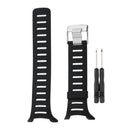 Black Rubber Replacement Watch Band for Suunto T1 T1C T3 T3C T3D T4C T4D