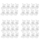 40pcs Translucent Lighter Display Stand Clear Acrylic Holder Bracket lighter