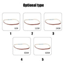 20Pcs Grinding And Polishing Replacement Sanding Belt Grit Paper For Angle