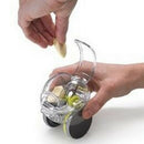 Mini Garlic Chopper Crusher Grater Plastic Garlic Press Kitchen Tool GingerS Hn