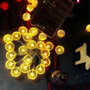 1.5M 10Led Lemon LED String Light Warm White Garden Decor Lamp Christmas Ho