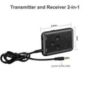 2 in1 Bluetooth Transmitter 4.2 Receiver 3.5mm Wireless Adapt Audio Stereo Z1Y1
