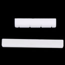 High quality Buffalo Bone Bridge Saddle Nut Slotted for Ukulele Uke Gui JR