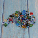 1pcs Colorful Women Fashion Necklace Made of Millefiori Lampwork Glass