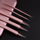 Acne Removal Needles Kit Pimple Extruder Spot Acne Clip Skin Care Tools