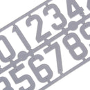beehive plastic card number sign frame marking board beekeeping BX