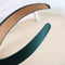 Solid Color Hair Hoops Simple Headband Women Girl Wide Hairband (Lake Blue) A