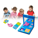 Montessori wooden educational toys mirror picture puzzle children education toys