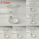 Low Form Glass Beaker 100,150,250ml Borosilicate Measuring Lab Glassware