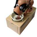 Puppy Coin Bank Fantastic Choken Hungry Eating Dog Money Saving Box Piggy ME Gw
