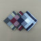 12pcs Plaid Handkerchiefs Classic Soft Hanky  Square Formal Kerchief 16''