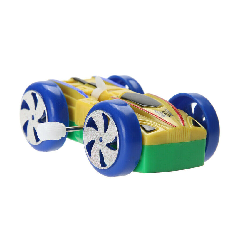 Somersault Bounce Cars Two-sided Pattern Clockwork Funny Toys Gift
