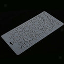 Plastic Quilting Stencil Template Tool for DIY Patchwork Sewing Craft