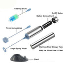 Handheld Electric Milk Frother Stainless Steel Foamer Bubbler Kitchen Egg Beater