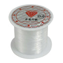 34Lbs 0.4mm Diameter Beading Thread Clear Nylon Fish Fishing Line Spool L6V7