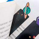 30pcs/set Flying to the Universe Planet Bookmark Cards Tab for Books Stationery-