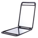 Foldable Double Sided Barber Salon Makeup Hair Stylist Hand-Held Mirror w/Handle