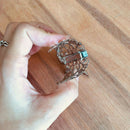 Women Alloy Comb Hair Clips Pin Flower Hairpins Bell Tassel Hairpin Accessories