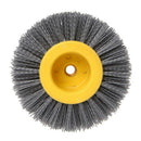 1 piece 150x40mm x M14 P180 Nylon Abrasive Wire Polishing Brush Wheel for W