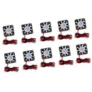 10Pcs DC 12V 4010 PC Computer Case CPU Cooler Brushless Cooling Quiet Fan